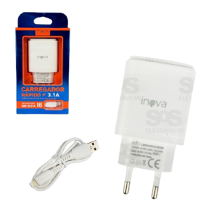 Carregador Inteligente 5.1a IOS Inova Car-3251A